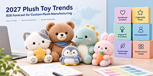 2027 Plush Toy Trends: B2B Forecast for Custom Plush Manufacturing 2027 Plush Toy Trends: B2B Forecast for Custom Plush Manufacturing